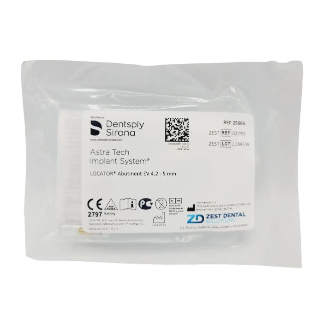 Zest Anchors 25666 Abutment EV 4.2 - 5mm Zest Anchors