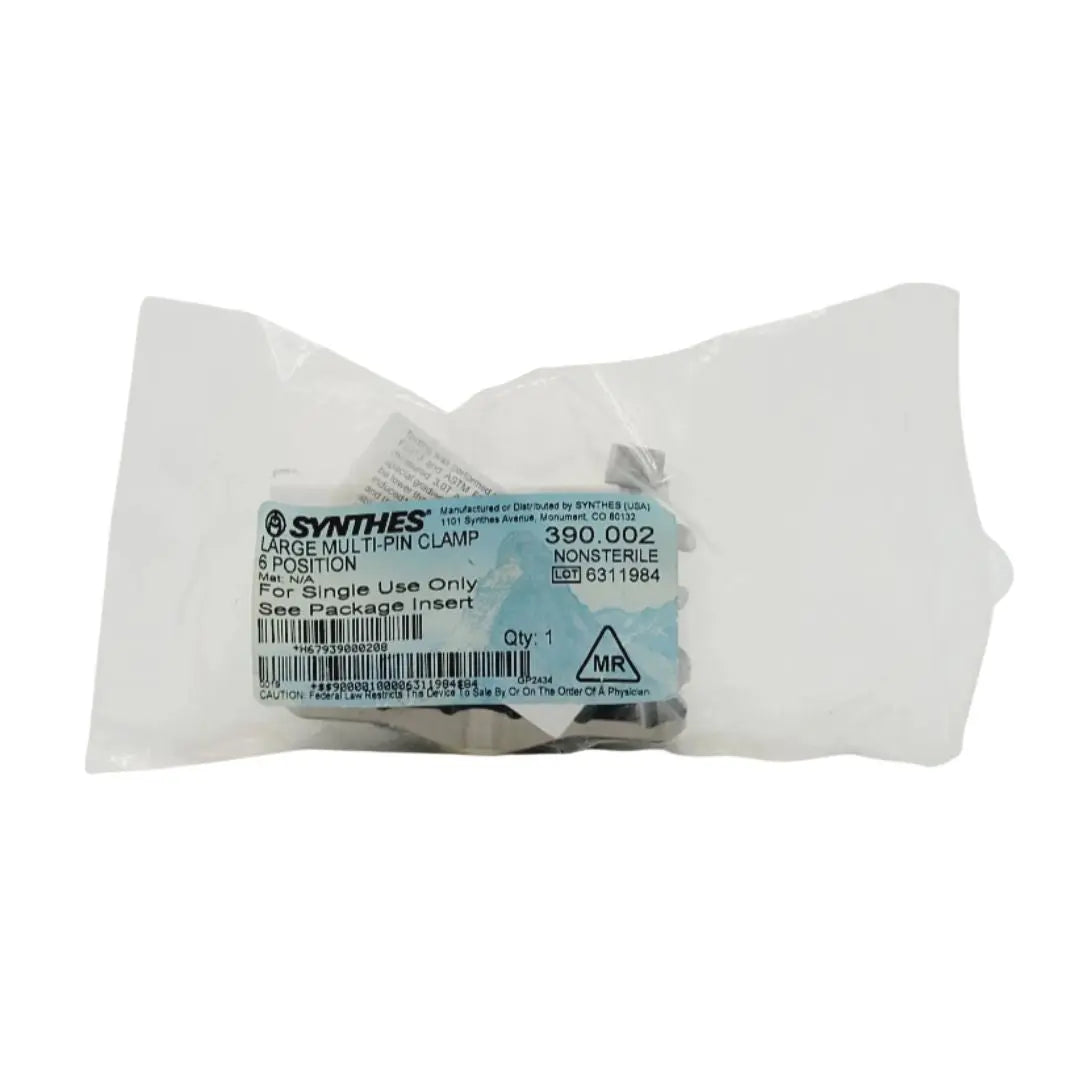 Synthes 390.002 Large Ex-Fix Multi-Pin Clamp 6-Position Synthes