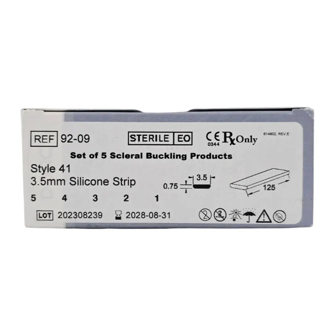 DORC 92-09 Scleral Buckling Products 3.5mm Silicone Strip Style 41 Set of 5 DORC