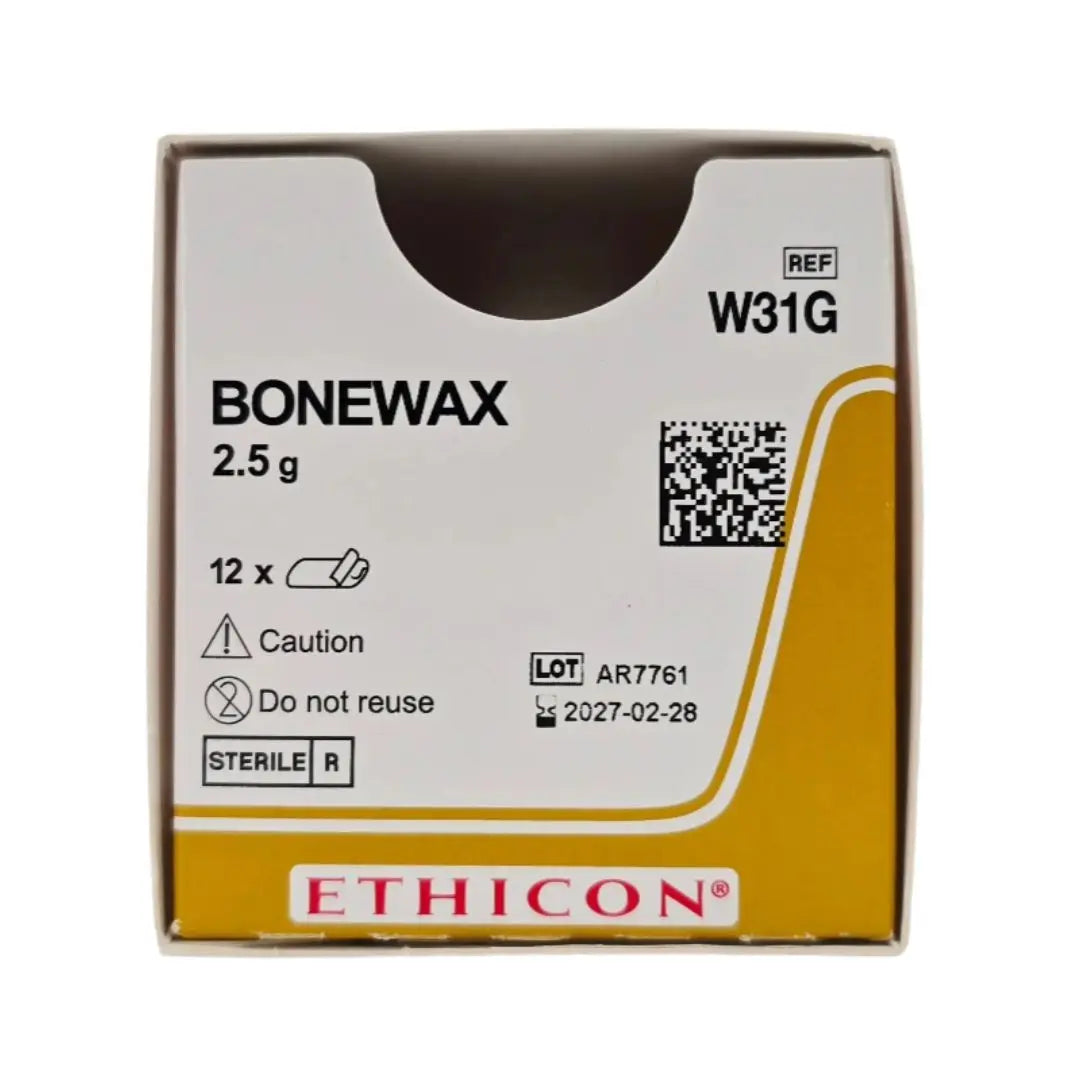 Ethicon W31G Bone Wax 2.5 Grams BX/12 FULL OPEN BOX Ethicon