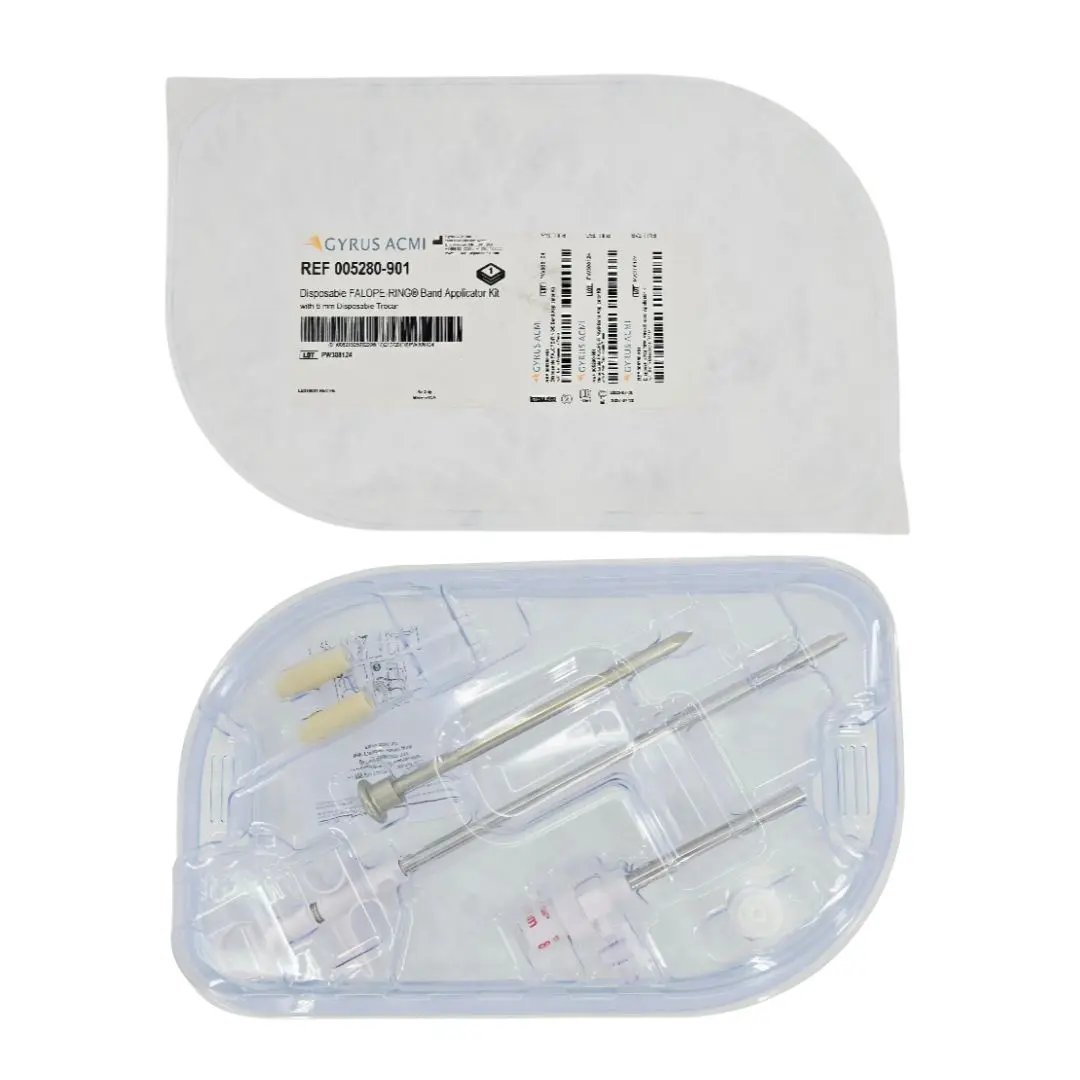Gyrus ACMI 005280-901 FALOPE-RING Disposable Band Applicator Kit w/ 8mm Disposable Trocar 1/EA Gyrus ACMI
