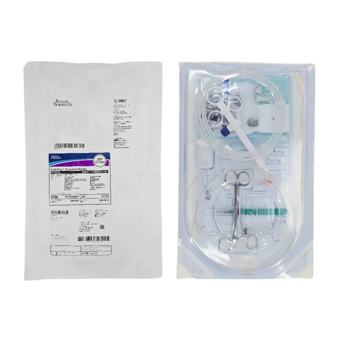 Boston Scientific M00509040 EndoVive Standard PEG Kit 20F (6.7mm) Percutaneous Endoscopic Gastronomy Kit ENFit Connector 1/EA Boston Scientific