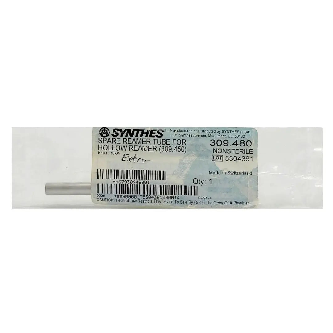 Synthes 309.480 Spare Reamer Tube for Hollow Reamer 309.450 Synthes