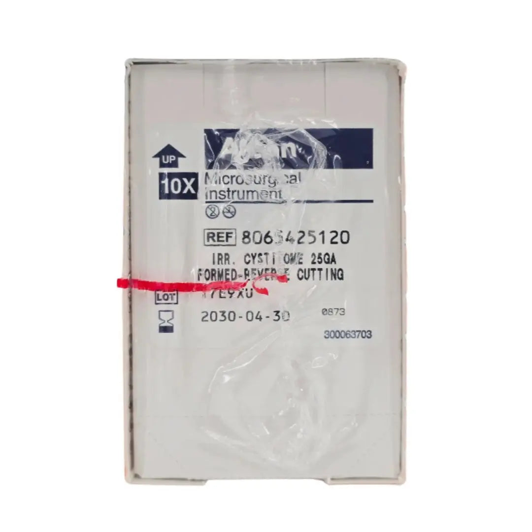 Alcon 8065425120 Irrigating Cystotome 25G Formed Reverse Cutting BX/10 Alcon