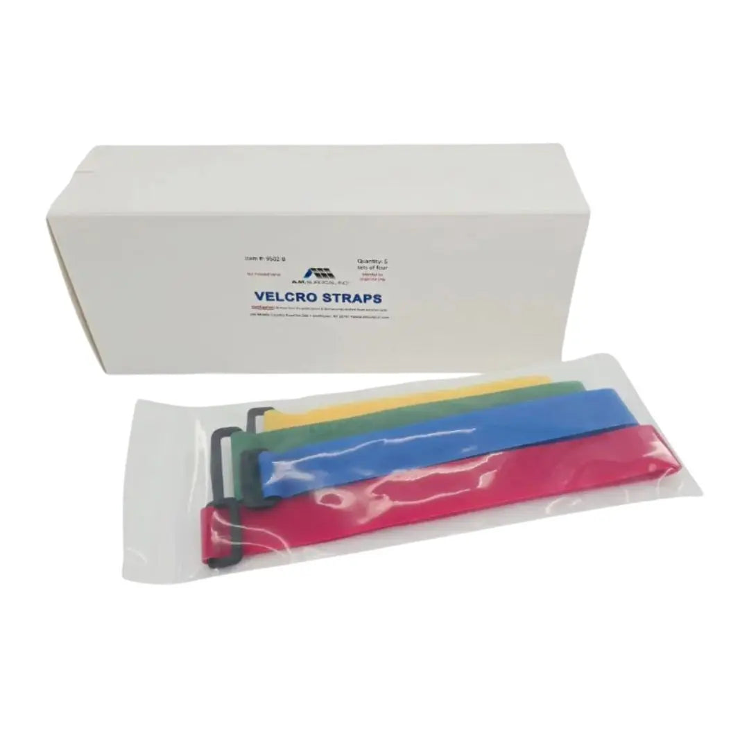 A.M. Surgical 9502-B Velcro Straps Set of 4 Autoclavable BX/5 A.M. Surgical