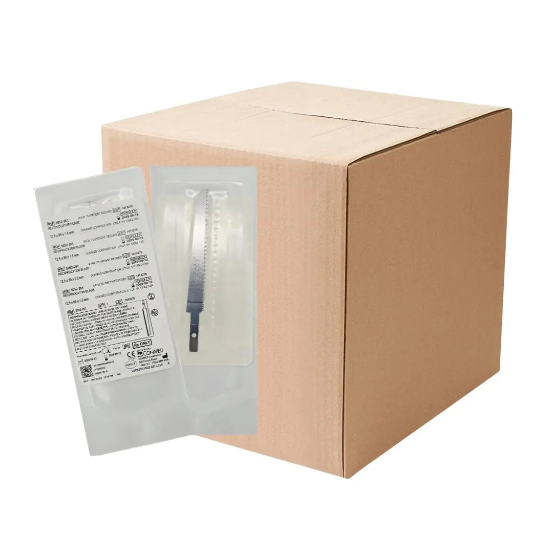 ConMed 5052-261 Reciprocator Blade 12.5mm x 89mm x 1.5mm BX/5 ConMed