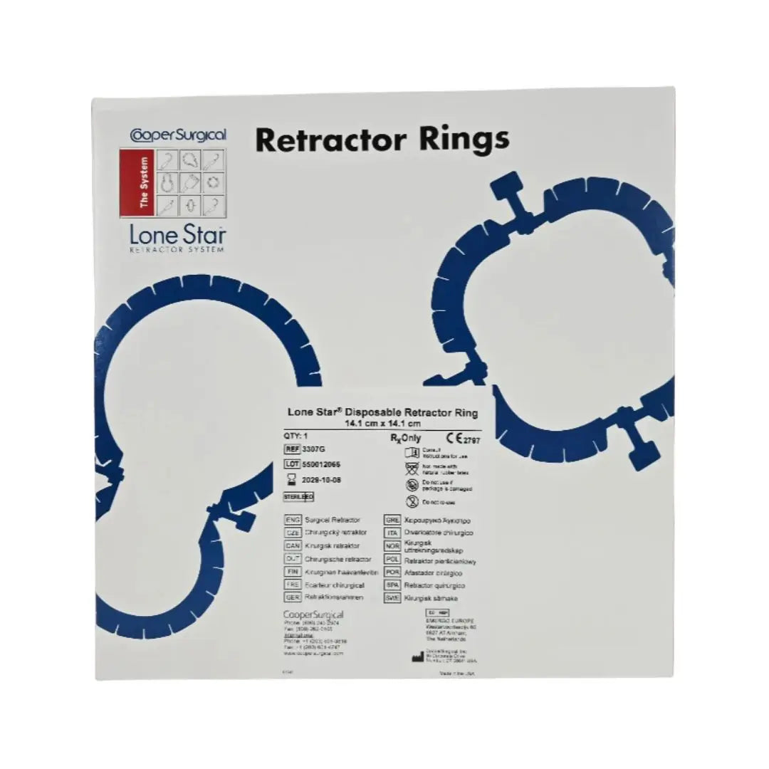 CooperSurgical 3307G LoneStar Disposable Surgical Retractor Ring 14.1cm x 14.1cm 1/EA CooperSurgical