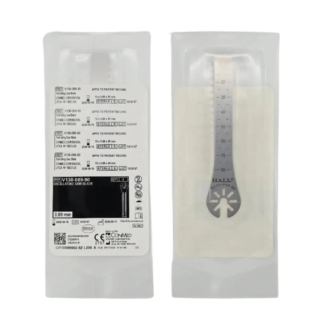 ConMed V130-089-90 Oscillating Saw Blade 13mm x 0.89mm x 90mm 1/EA ConMed