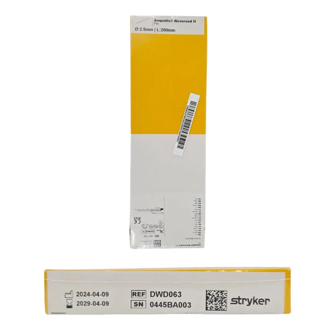 Stryker DWD063 Aequalis Reversed II Pin SS Ø2.5mm x 200mm 1/EA Stryker