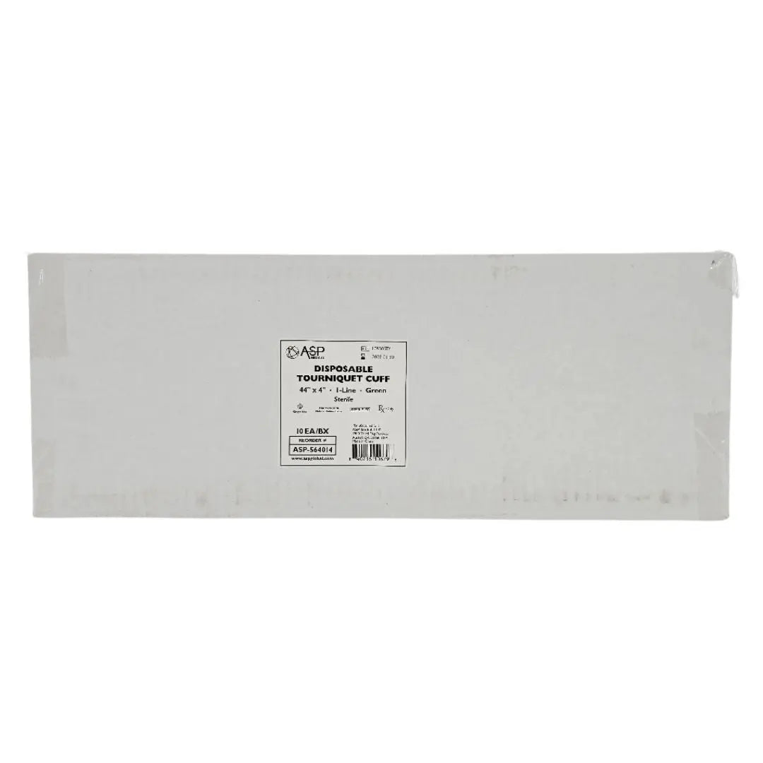 ASP Medical ASP-564014 Disposable Tourniquet Cuff 44" x 4" Green I-Line BX/10 ASP Medical