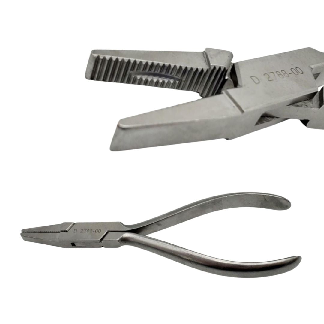 DePuy 2788-00 Flat Nose Pliers 5mm Orthopedic 5-3/4"