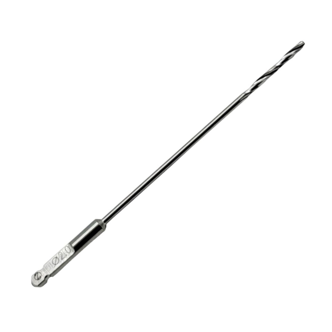 Zimmer 4806-100-20 Quick Connect Drill Bit 2.0mm Orthopedic 4"