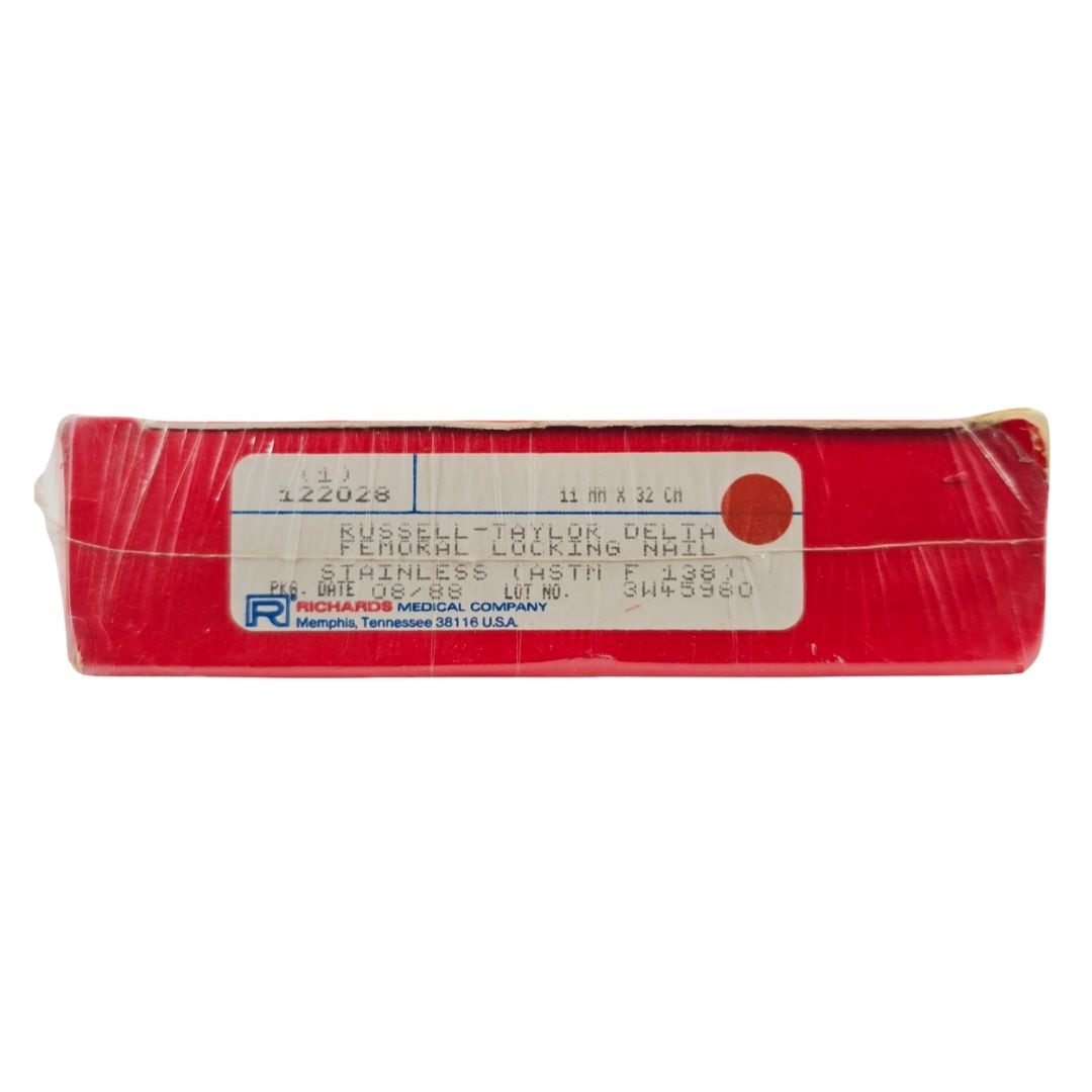 Smith & Nephew Richards 122028 Russell-Taylor Delia Femoral Locking Nail 11mm x 32cm BX/1