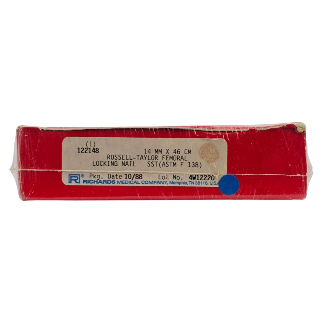 Smith & Nephew Richards 122148 Russell-Taylor Femoral Locking Nail 14mm x 46cm BX/1