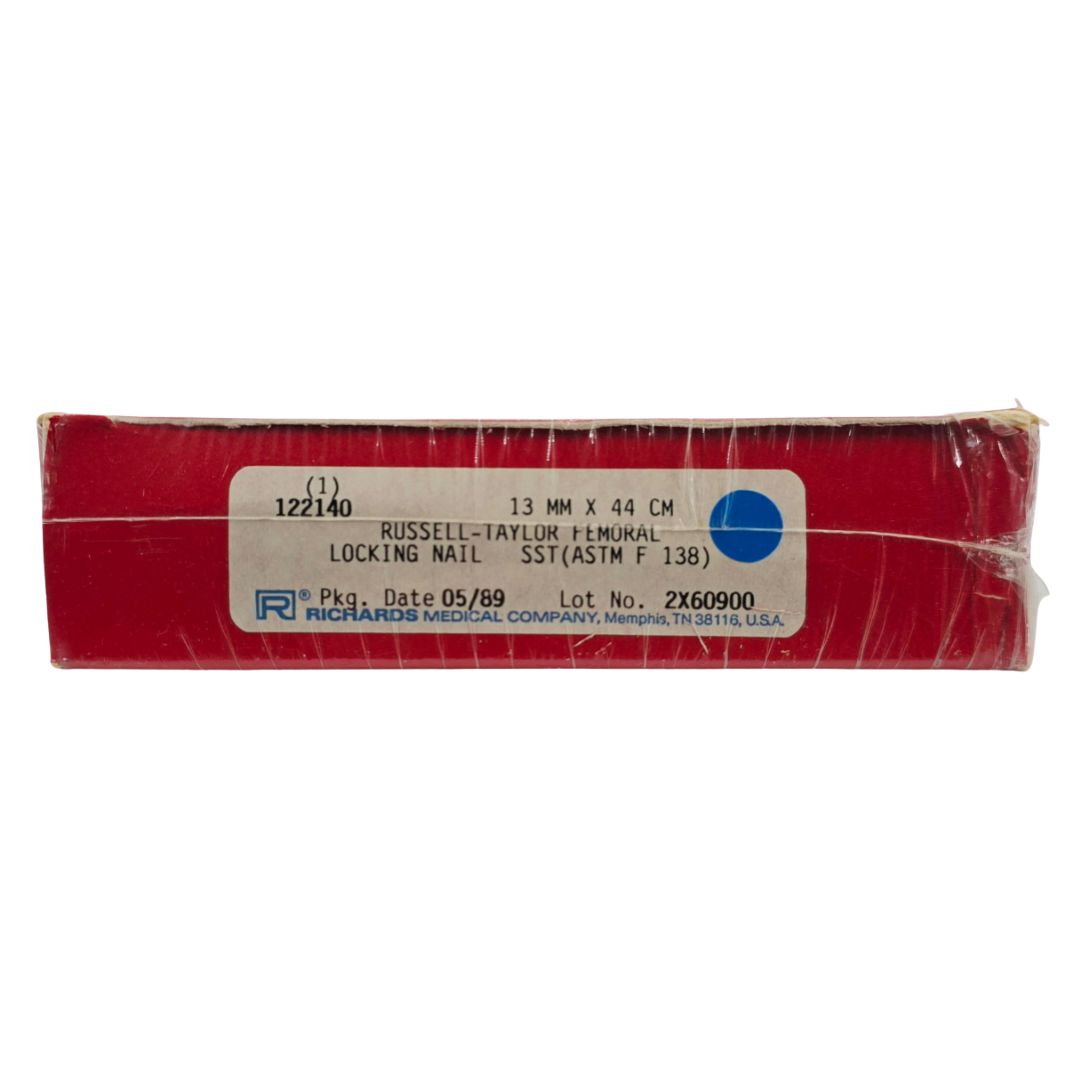 Smith & Nephew Richards 122140 Russell-Taylor Femoral Locking Nail 13mm x 44cm BX/1