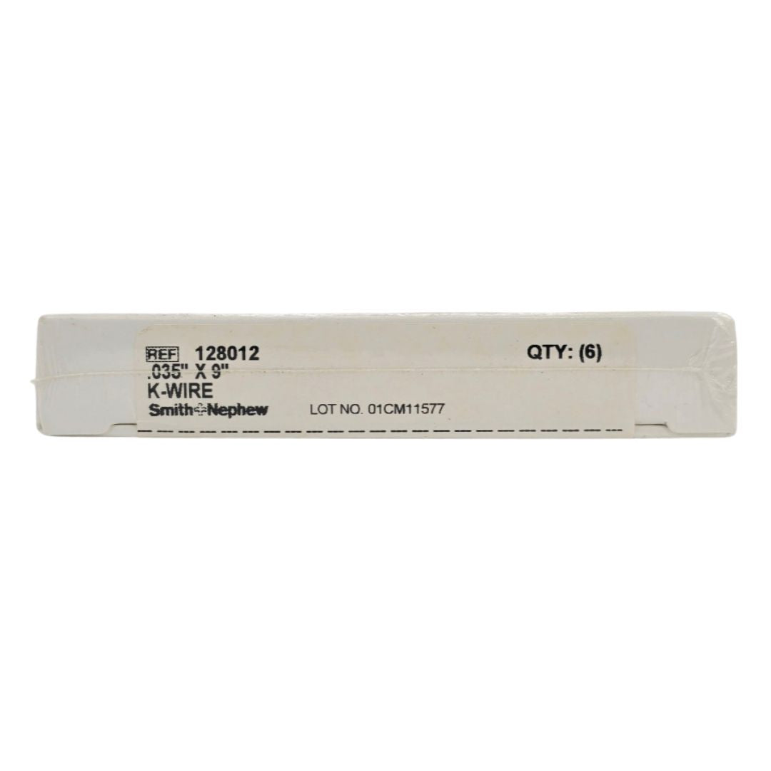 Smith & Nephew Richards 128012 Kirschner K-Wire Diamond Point .035" x 9" BX/6