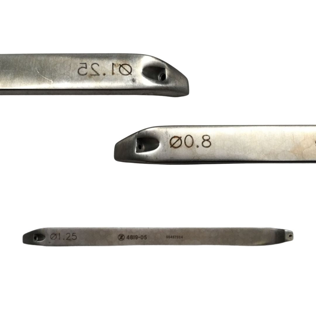 Zimmer 4819-05 0.8mm & 1.25mm Double Sided Bending Iron Orthopedic