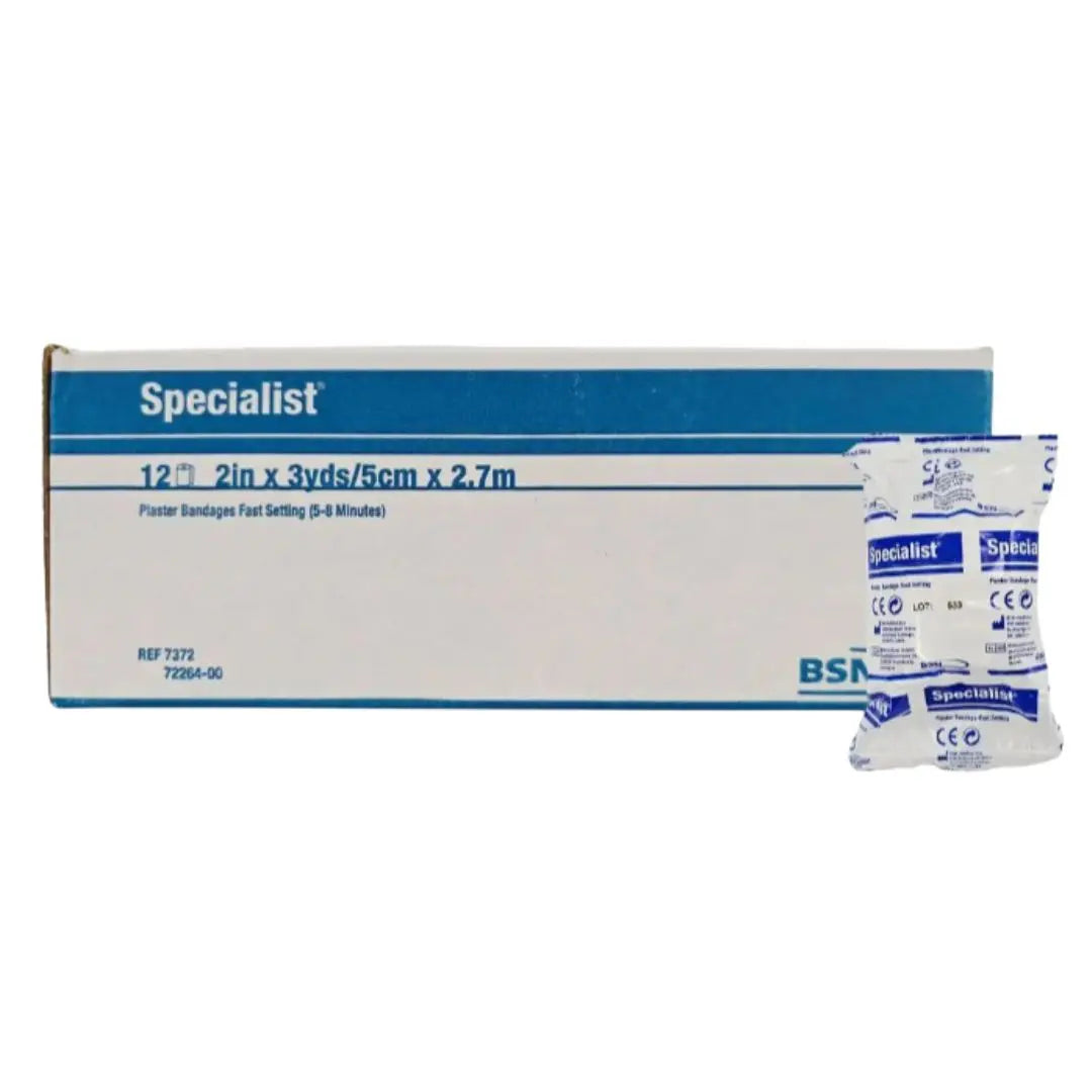 BSN Medical 7372 Specialist Plaster Bandages Fast Setting 2in x 3yds BX/12 BSN Medical