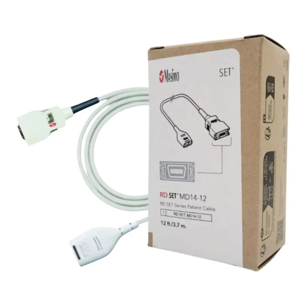 Masimo 4081 RD Set MD14-12 Series Patient Cable 12' (3.7 m) Masimo