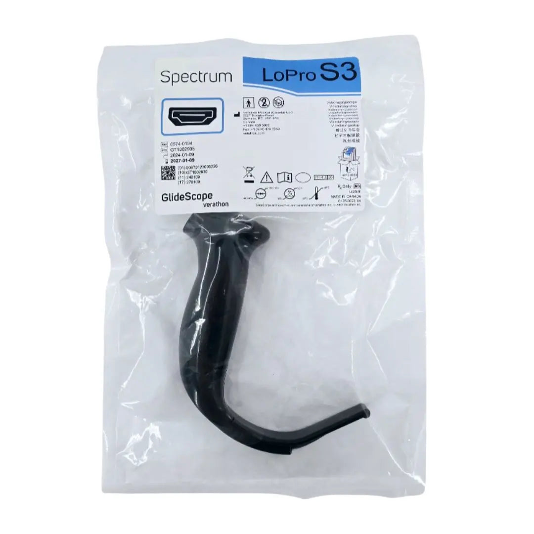 Verathon 0574-0194 Spectrum GlideScope LoPro S3 Video Laryngoscope Blade Verathon