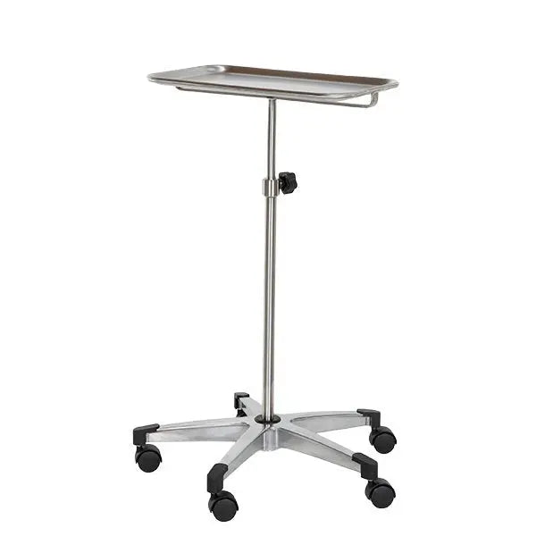 Midcentral Medical MCM-705/706 SS Mayo Stand on Aluminum Base Midcentral Medical