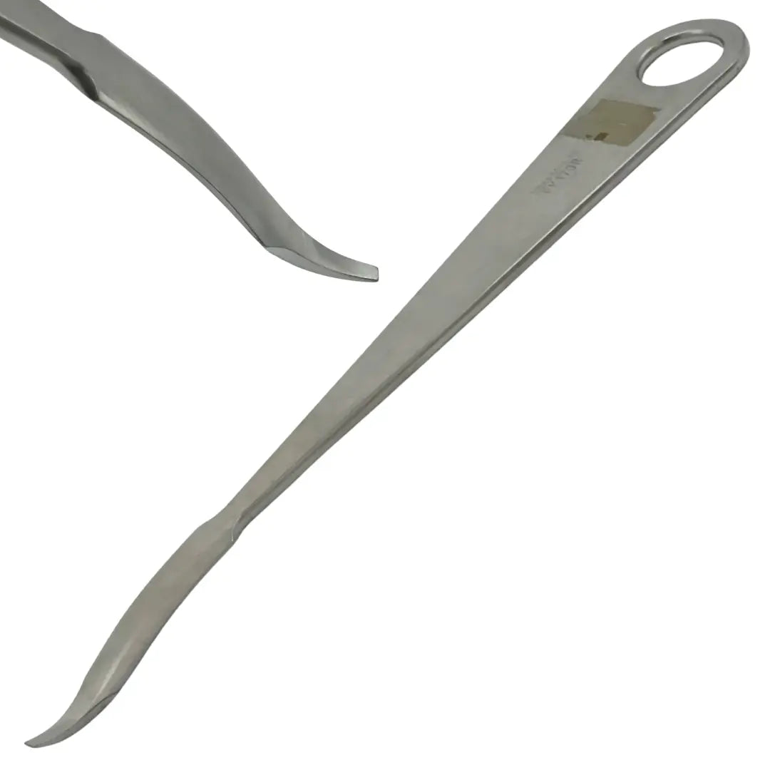 Aesculap FK170R Hohmann Bone Lever Curved Sharp Tip 220mm 8-3/4" 10mm Jaw Width Aesculap
