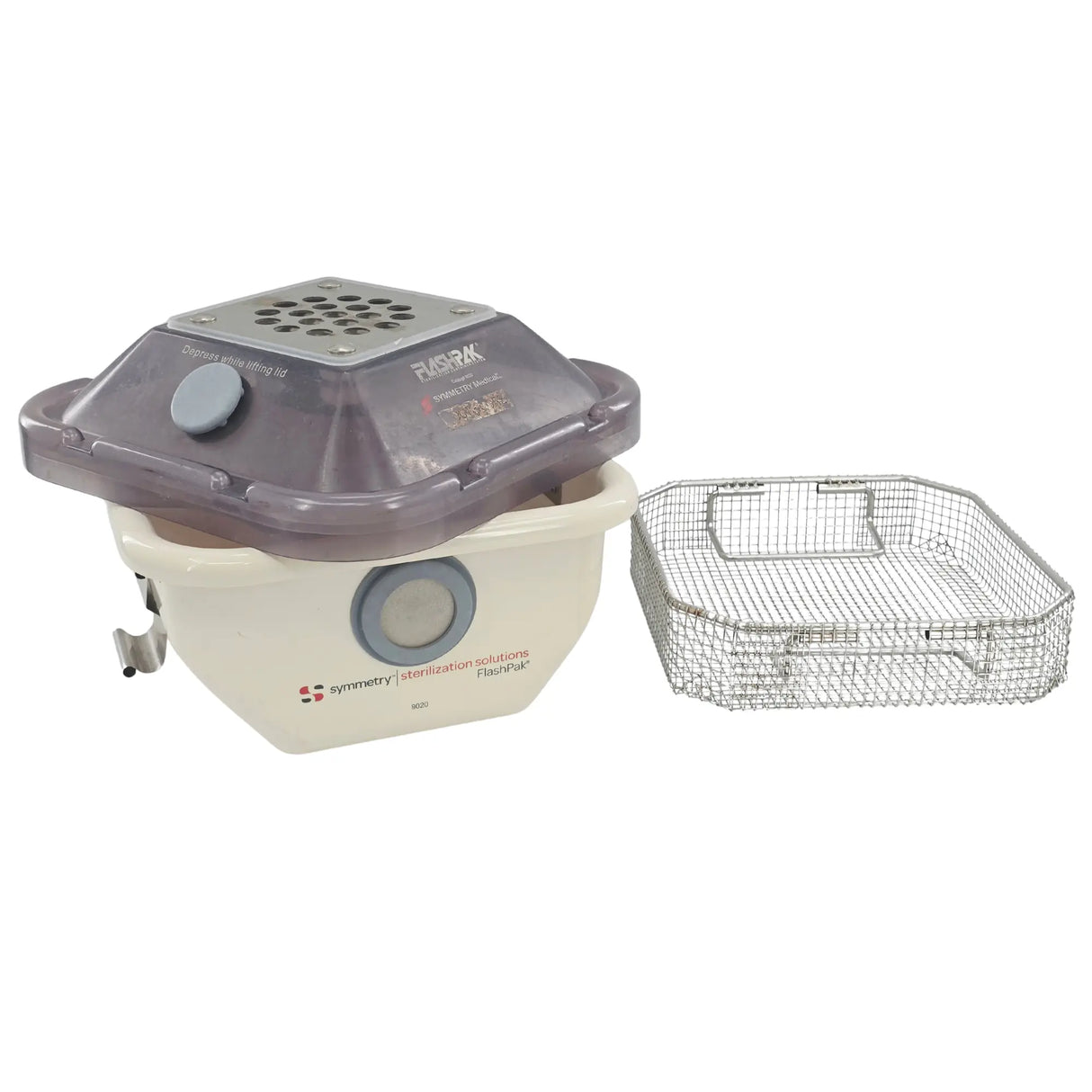 Symmetry Medical FlashPak Sterilization Container System Wire Basket Small 9020 Symmetry Medical