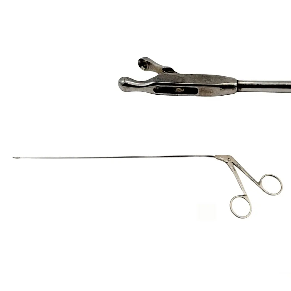 Pilling 506862 Feder Ossoff Micro Laryngeal Cup Forceps 1mm Jaw 12-3/8" Pilling