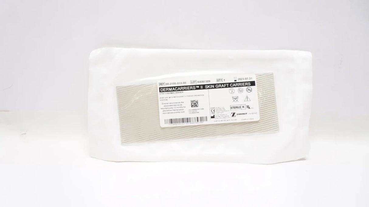 Zimmer 00-2195-013-00 DERMACARRIERS II Skin Graft Carriers Box Of 20 Zimmer