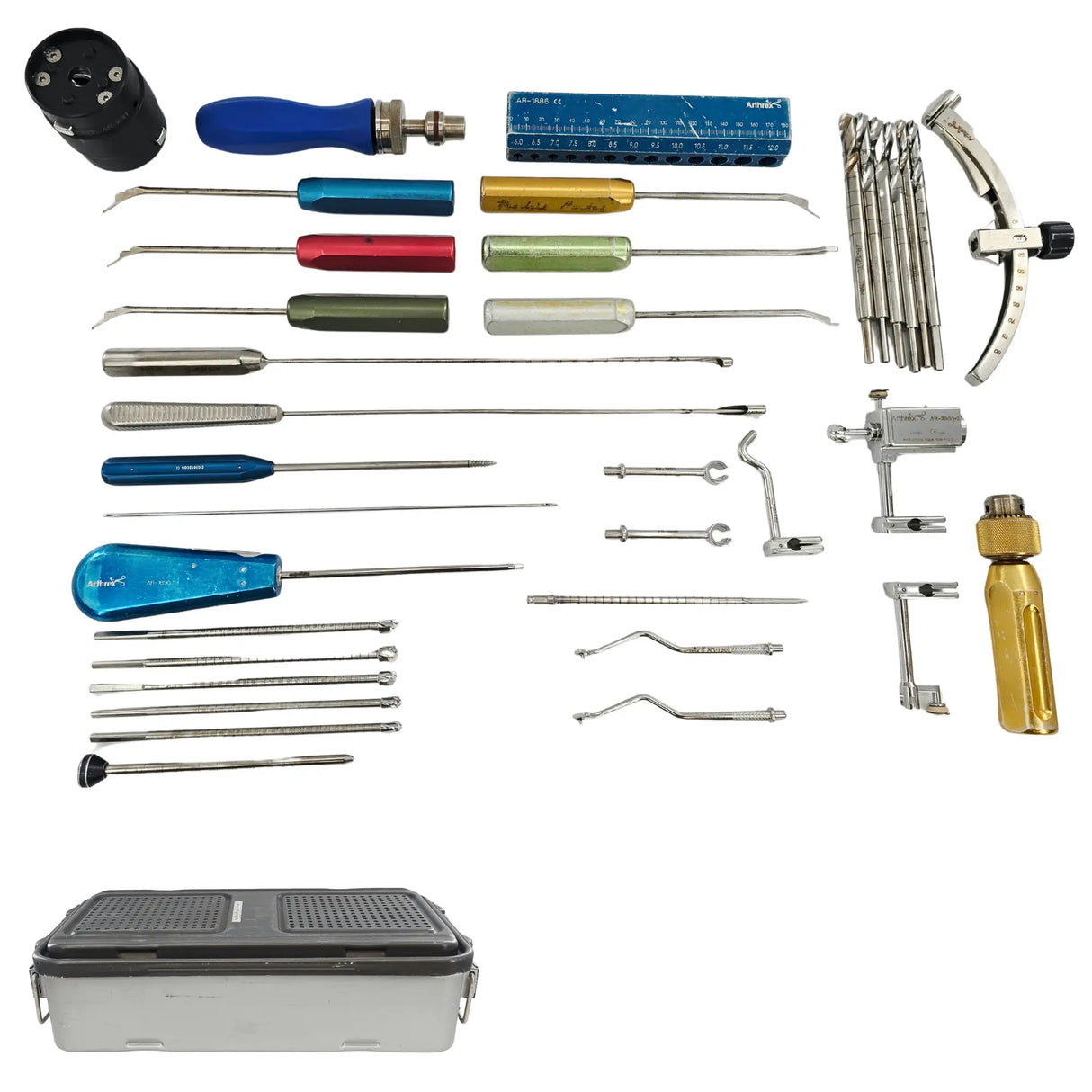 Arthrex ACL Transtibial Transportal Instrument Set 34pc w/ Case Primis Medical
