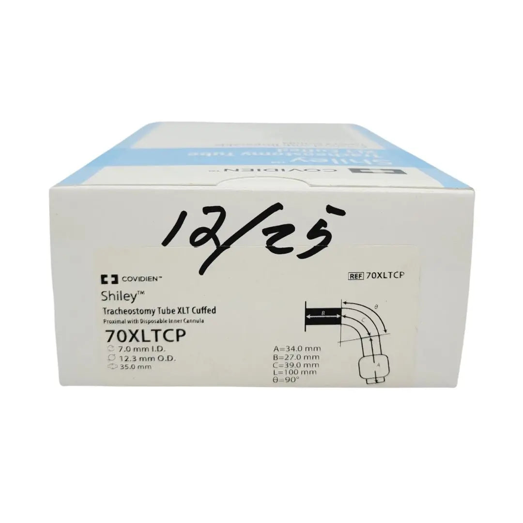 Covidien 70XLTCP Shiley Tracheostomy Tube XLT Cuffed Proximal w/ Cannula Covidien