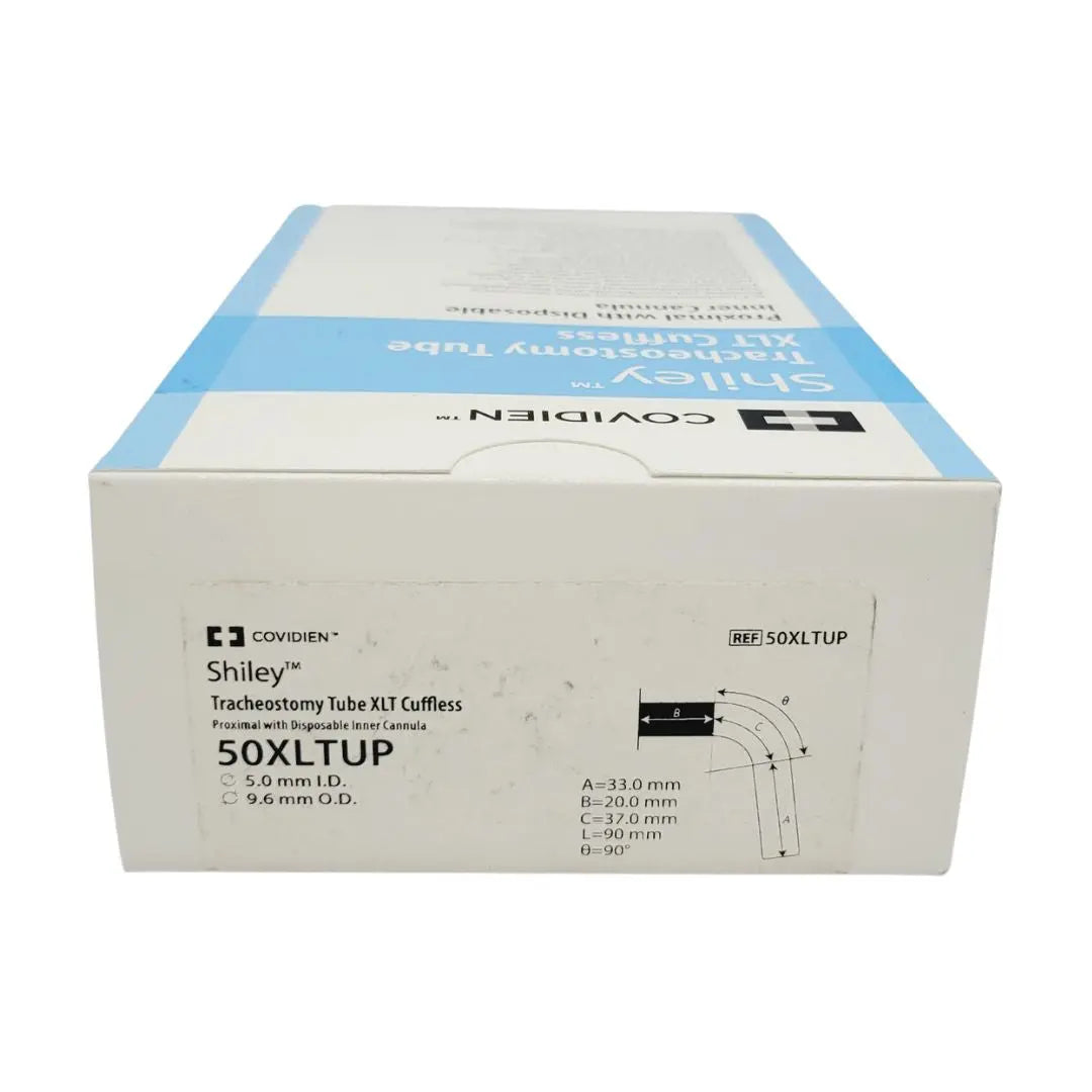 Covidien 50XLTUP Shiley Tracheostomy Tube XLT Cuffed Proximal w/ Cannula Covidien