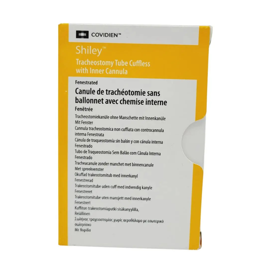 Covidien 8CFN Shiley Tracheostomy Tube Cuffless w/ Inner Cannula Covidien