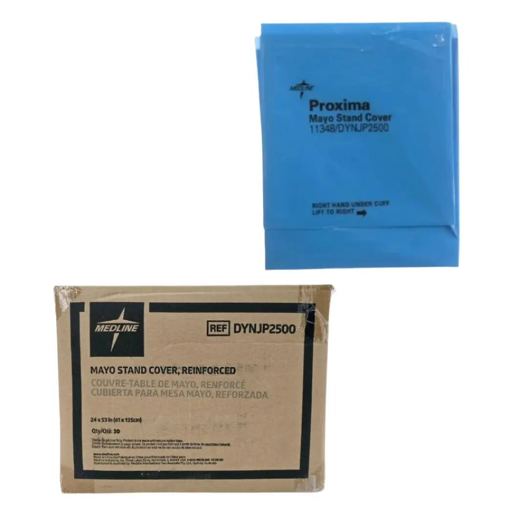 Medline DYNJP2500 24" X 53" Mayo Stand Cover Reinforced Case Of 30 Medline