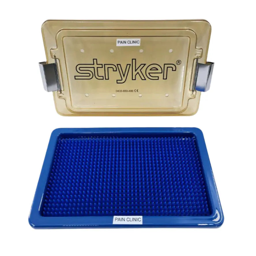 Stryker 0406-650-400 MultiGen 2 Sterilization Box, Lightweight 11" x 7" x 1" Stryker