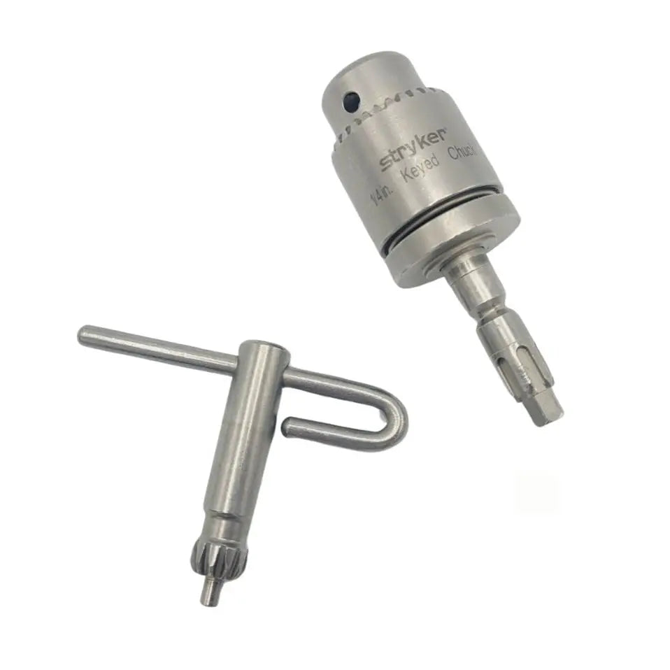 Stryker 6203-131-000 1/4" Keyed Jacobs Chuck Attachment 3-1/4" Stryker