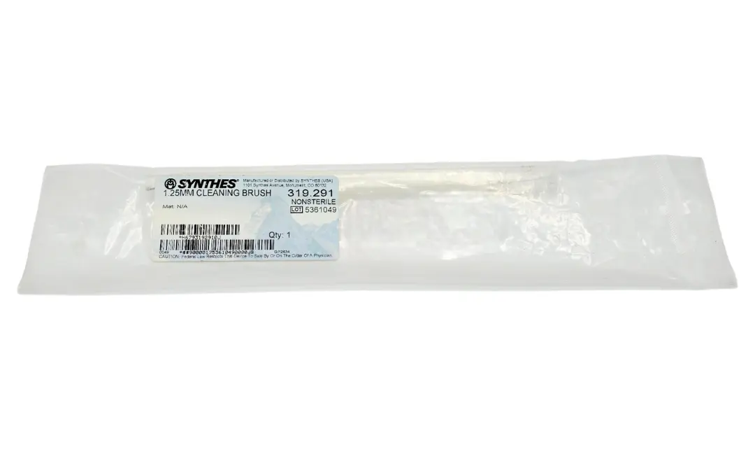 Synthes 319291 125mm Cleaning Brush New in Package for 30mm Cannulated System Synthes
