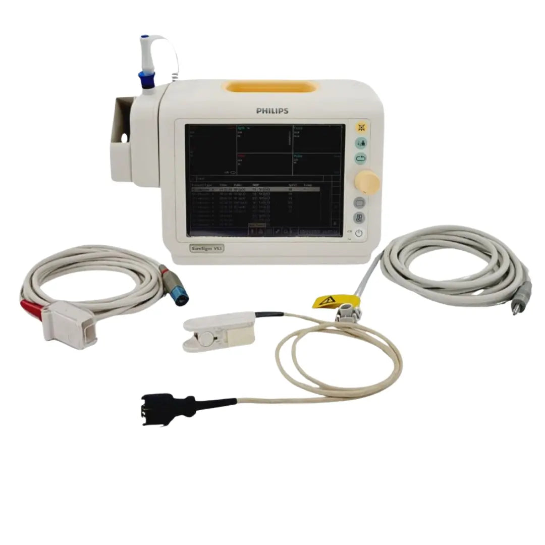 Philips VS3 SureSigns Vital Signs Monitor NBP SpO₂ Temperature Refurbished Primis Medical