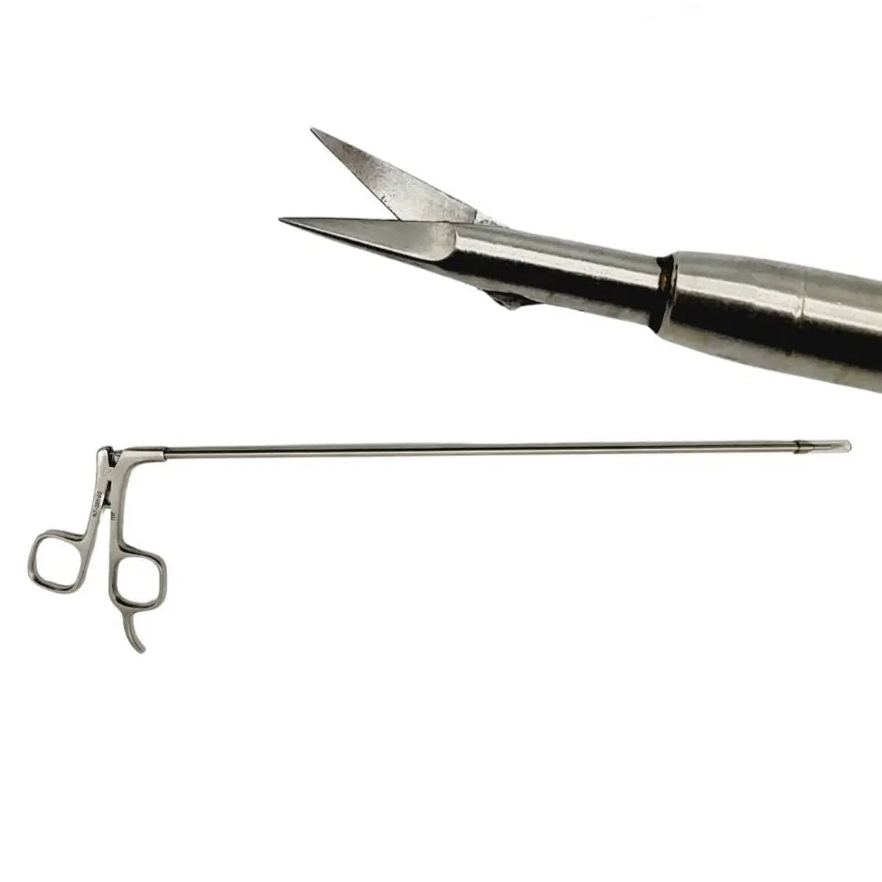 Storz Clickline N7-301-05 Micro Scissors Laparoscopy 5mm 14-1/4" Karl Storz