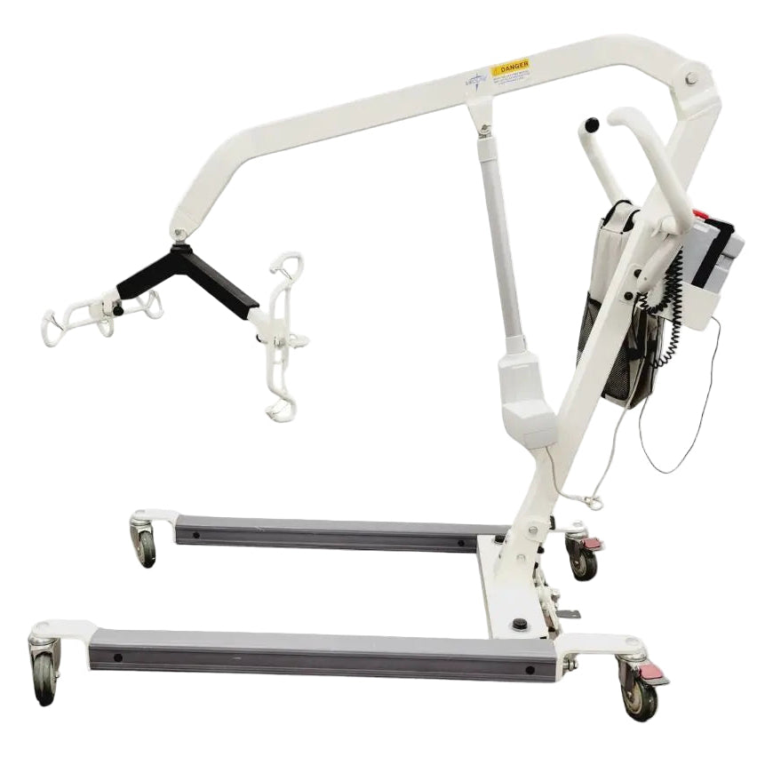 Medline MDS600EL Power Elevating 600Lb Electric Patient Lift w/ Slings Primis Medical