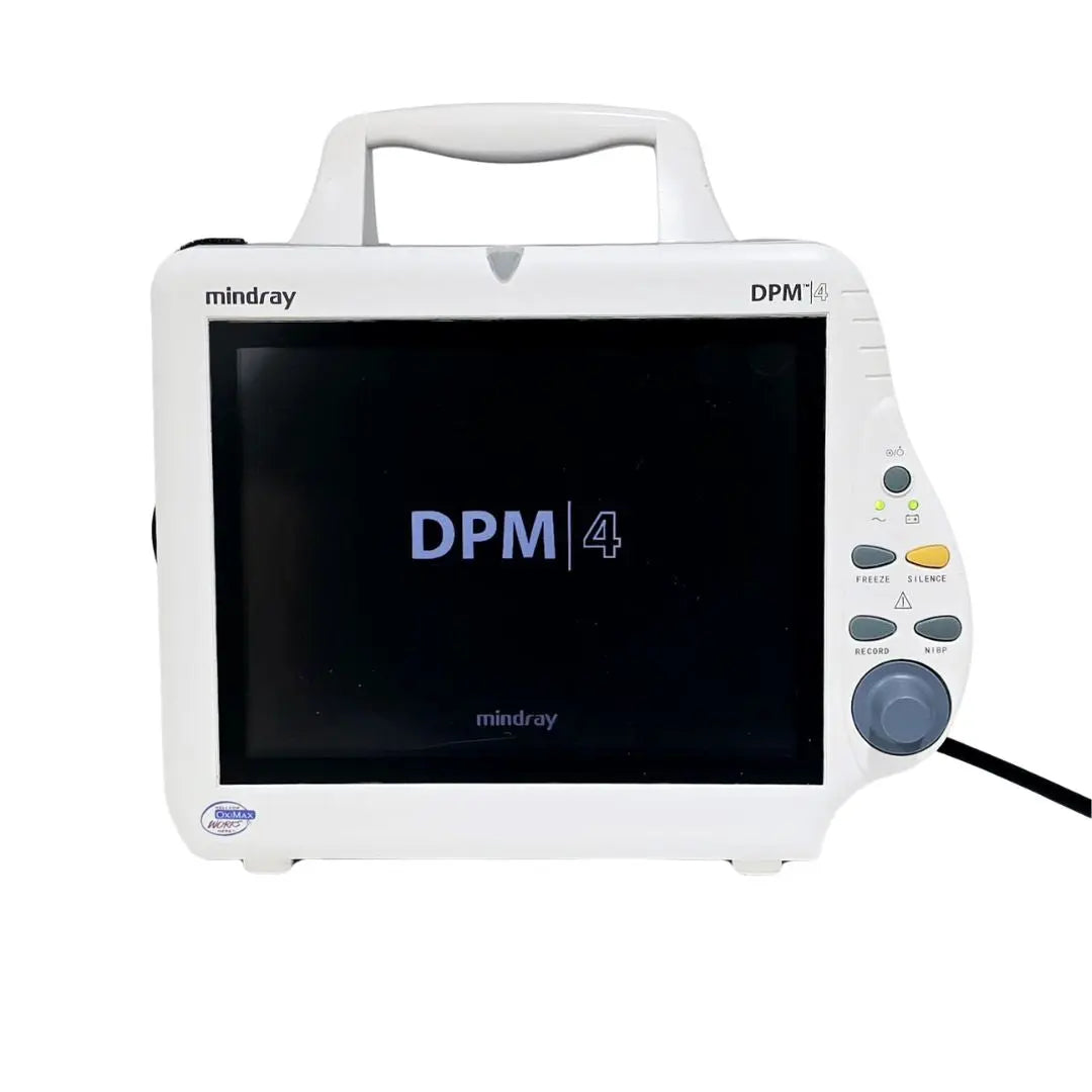 Mindray Datascope DPM4 Patient Monitor ECG SpO2 Temp 3/5-Lead V.03.05.00 90-Day Primis Medical
