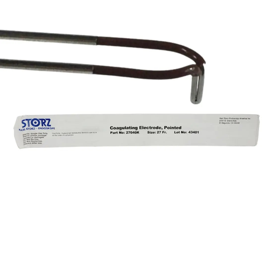 Karl Storz 27040K Coagulating Electrode Pointed 27Fr Karl Storz