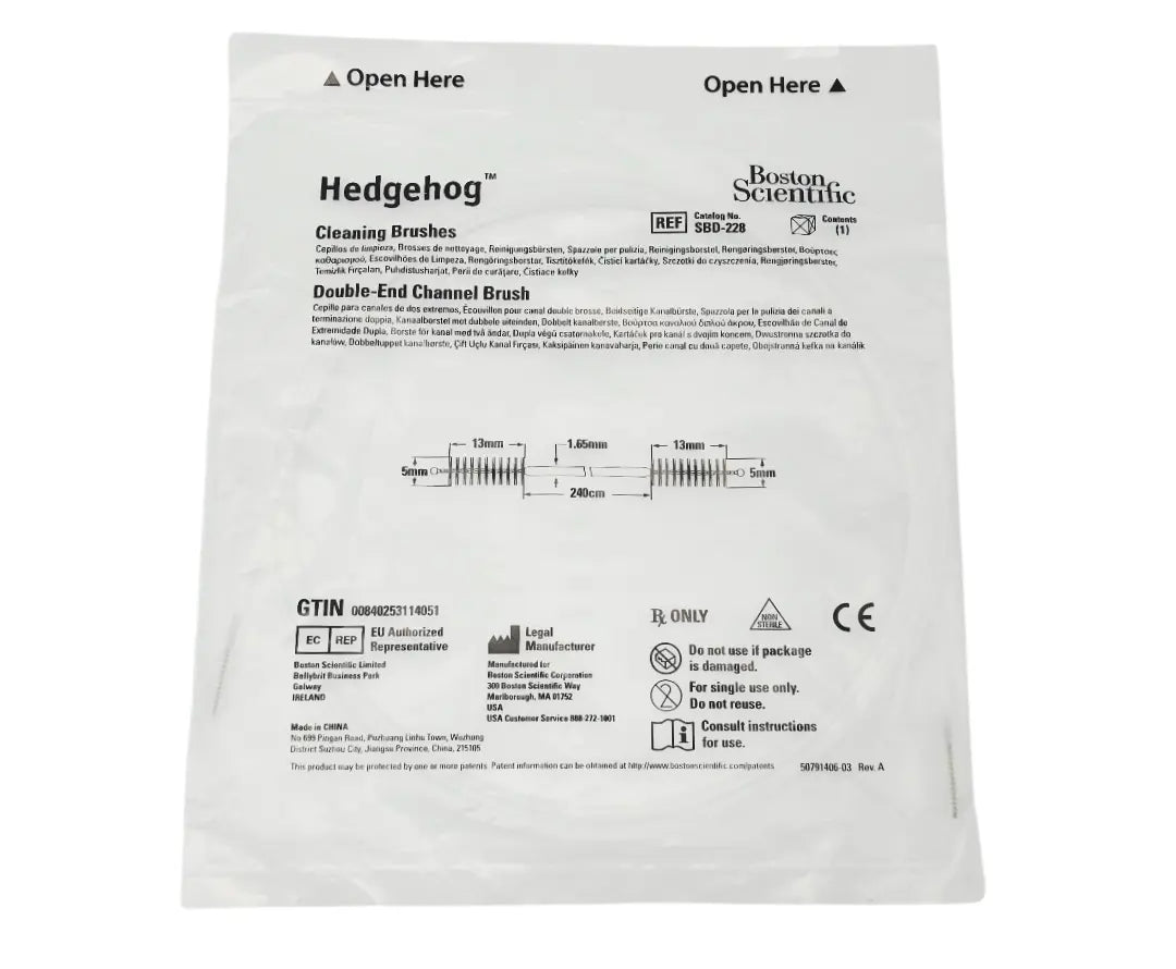 Boston Scientific SBD-228 Channel Cleaning Brush Medical Reprocessing Accessory Boston Scientific