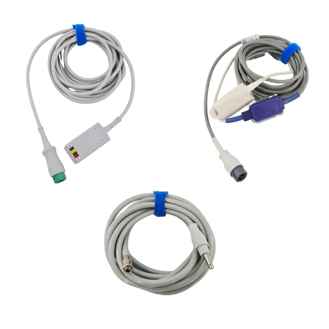 Mindray Passport 17m Patient Monitor MPM Module ECG SpO2 NIBP w/Cables Certified Primis Medical