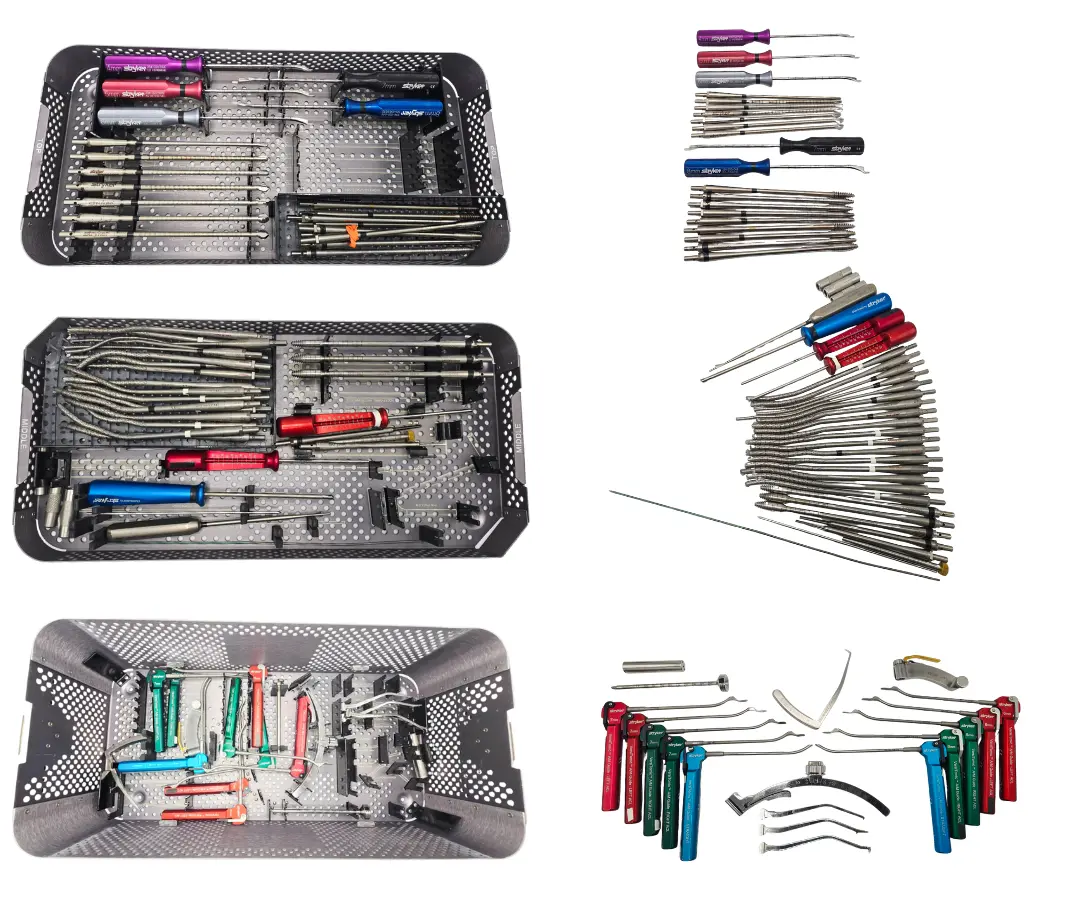 Stryker 32010 Arthroscopic ACL PCL Instrument Set with VersiTomic Components Primis Medical