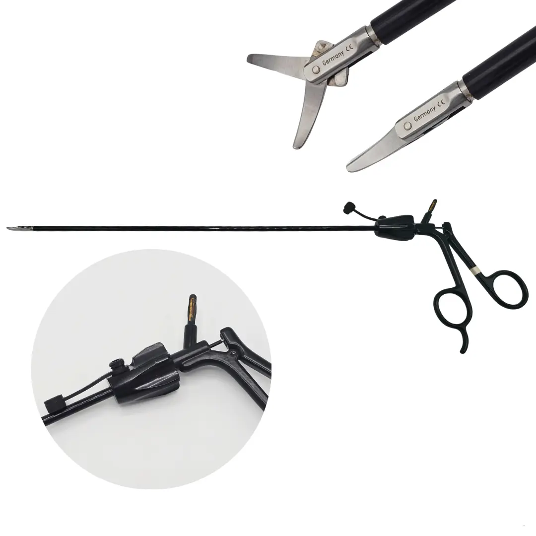 Laparoscopic Bipolar Grasping Forceps 5mm Rotating Handle Primis Medical