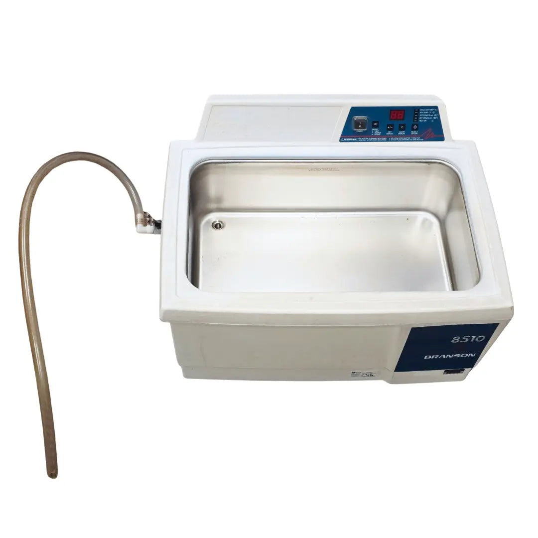 Branson 8510R-DTH Heated Ultrasonic Cleaner Digital Controls 20.8L Tank Branson