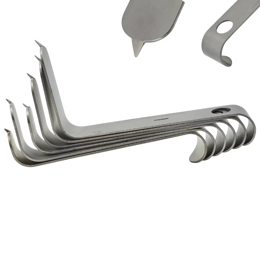 V. Mueller NL9401 Spinal Retractors Set of 6 Primis Medical