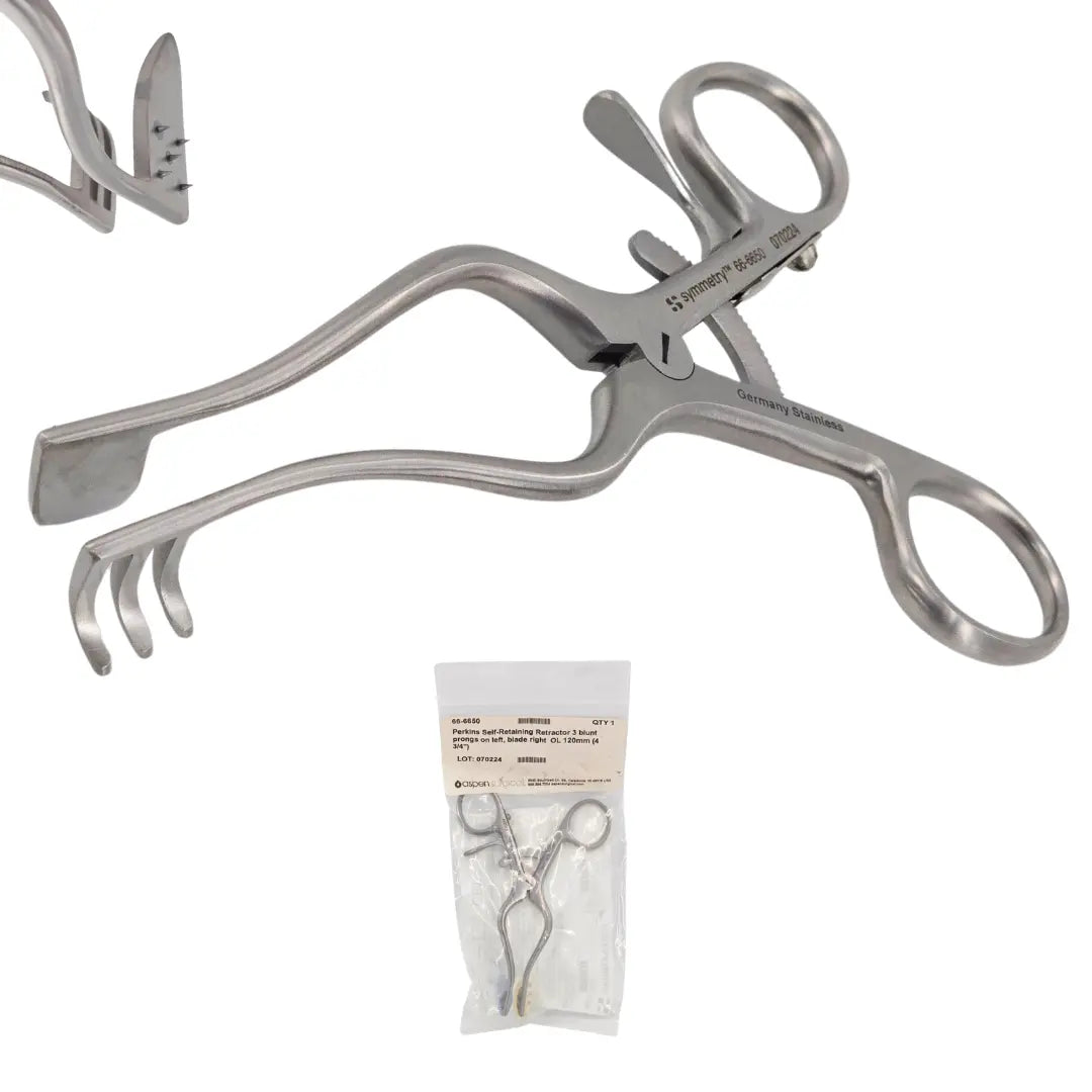 Symmetry Surgical 66-6650 Perkins Self-Retaining Retractor Primis Medical