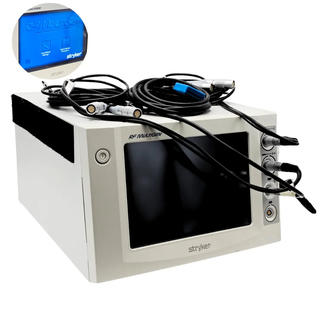 Stryker MultiGen Medical Equipment Console w/ Cables Powers On Primis Medical